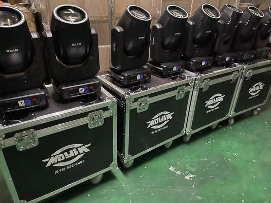 ราศีจุดล้าง 17R 350w หัวเคลื่อนที่แสง 3-in-1 โซม Gobo ล้าง